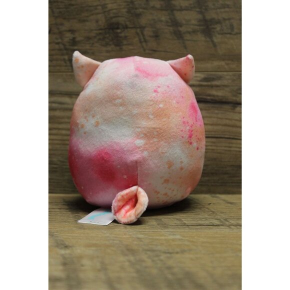 Squishmallows Olalla pink tie dye owl plush toy bird plushie 5" - Picture 3 of 8